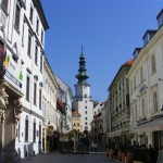 streets in Bratislava